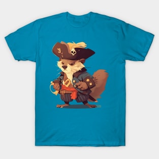 beaver pirate T-Shirt